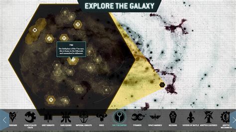 Warhammer 40k New Galactic Map Updated Bell Of Lost Souls