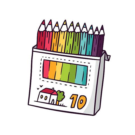 Royalty Free Pencil Box Clip Art Vector Images And Illustrations Istock