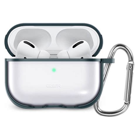 This case looks more like a fashion statement and is currently offered only at apple. AirPods Pro Protective Case with Keychain & Carabiner - ESR