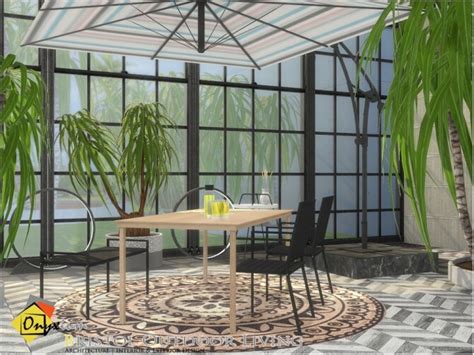 Bristol Outdoor Living By Onyxium At Tsr Sims 4 Updates