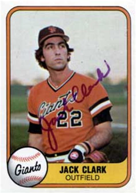 While a good amount are still in uncut condition, many. Jack Clark Baseball Stats by Baseball Almanac