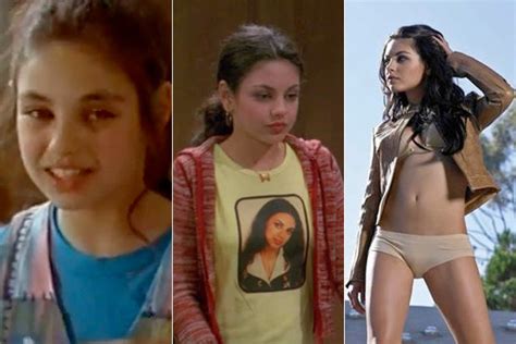 The Evolution Of Mila Kunis From That 70s Show To Bad Moms Photos