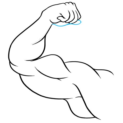 Https://wstravely.com/draw/how To Draw A Bicep Steps