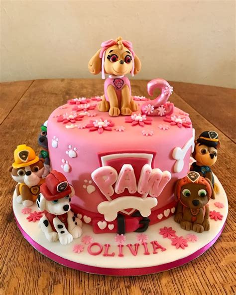 Skye Paw Patrol Cake