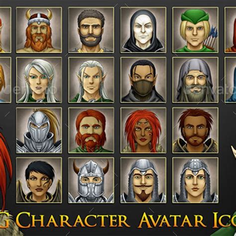 Avatar Game Assets Graphicriver