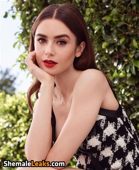 Lily Collins Lily Collins Lilyjcollins Leaked Nude Onlyfans Photo