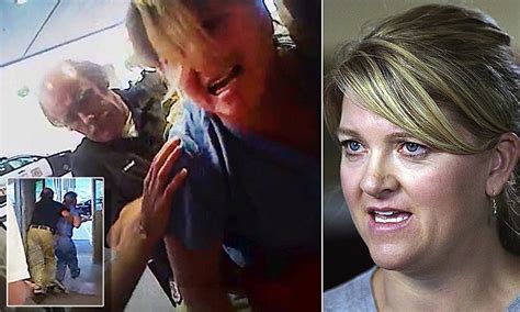Utah Nurse Put In Handcuffs For Refusing To Draw Blood Daily Mail Online