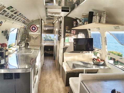 Airstream Trailer Inside Home Interior Ideas