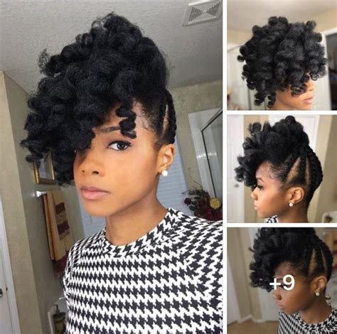 Gorgeous braided updo for black hair. Bounce with me | Natural hair updo, Hair beauty, Natural ...