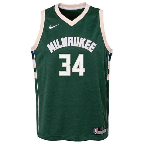 Snatch up a new bucks jersey from nike to be one of the first. Nike Milwaukee Bucks Giannis Antetokounmpo Icon 2019 Kids ...
