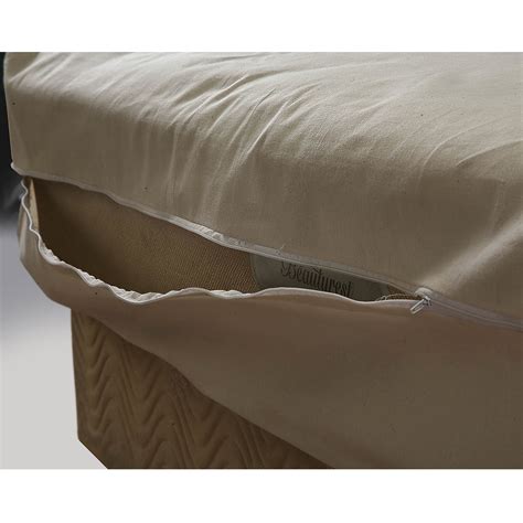 Chemical and fire retardant free this cover has been customer requested feels wonderful to the touch for those of you who want the most natural feel of yo. Mattress cover zippered - Furniture table styles