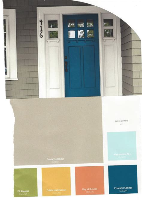 Choosing the right type of paint for the exterior of your house. Kelly-Moore Paints Dusty Trail Rider KM4704 | Home ...