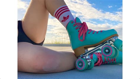 Learning To Roller Skate Outdoor Progress My First Time Part 3