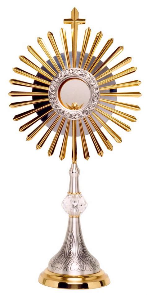 Church Monstrance With Lunette H Cm 68 268 Inch Grapes Ears Of
