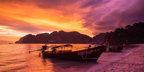 Ko Phi Phi Sunset Shooting Wanderlust Landscpe Photography