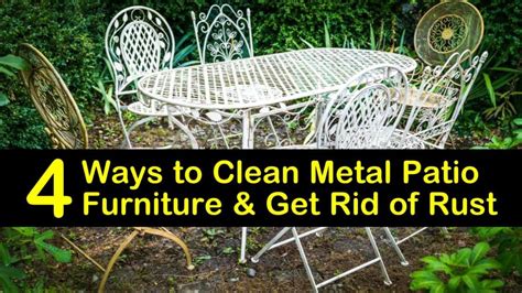 Restoring Wrought Iron Outdoor Furniture Patio Furniture