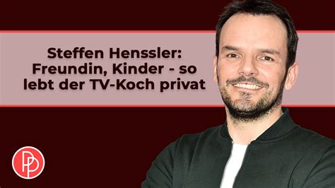 Steffen Henssler Freundin Kinder So Lebt Der Tv Koch Privat Beruflich Könnte Es Bei Tv