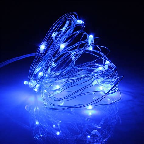 45v 3m 30 Led Battery Operated Silver Wire Mini Fairy Light String