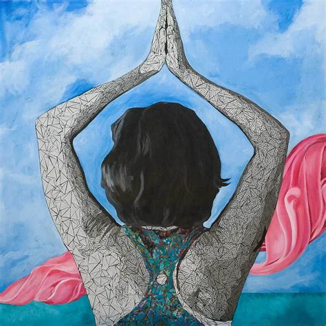 Yoga Wall Art Print By Susan Clifton 11x11 Yoga Inspired Art