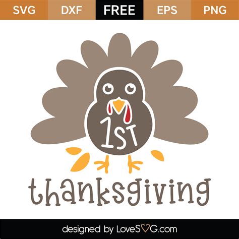 Or if you need help on how to apply vinyl to a shirt… also, we kindly request that you please pin the graphics before you download the free files. Free 1st Thanksgiving SVG Cut File | Lovesvg.com
