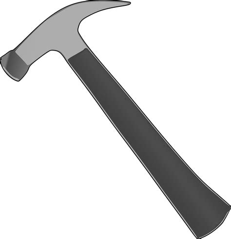 Hammer Tool Animation Clip Art Hammer Png Download 12351280 Free