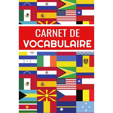 Carnet De Vocabulaire Petit Cahier Deux Colonnes à Remplir 100