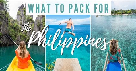 The Perfect Philippines Packing List Wandering Wheatleys