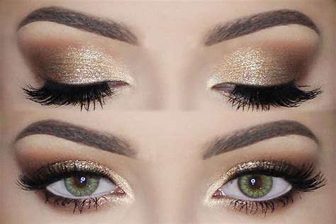 How To Apply Gold Eyeshadow Makeup Perfectly