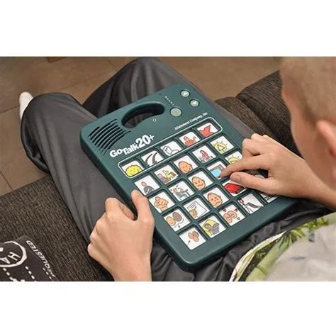 Picture Of Gotalk 20 Go Talk 20 Aac Augmentative Communication Device