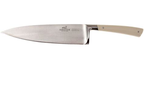Lion Sabatier Edonist Perle Couteau De Chef 20 Cm Blanc 806581