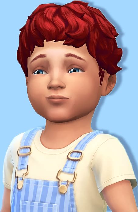 Shysimblr Toddler Hair Baby Boy Hairstyles Sims 4 Toddler