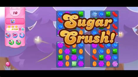 Candy Crush Saga Level 243 3 Stars Sugar Crush 277140 🦄 Youtube