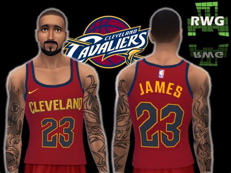 The Sims Resource Lebron James Cavs 01 Wine