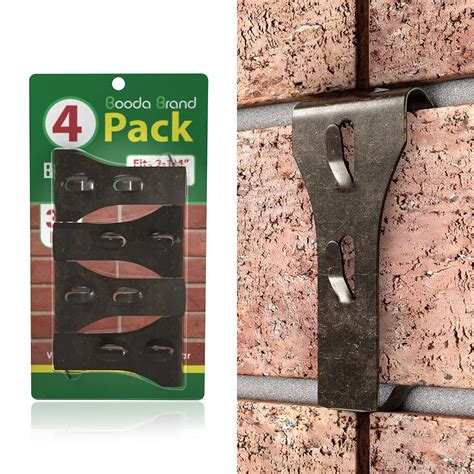 Buy Brick Hook Clips 4 Pack For Hanging Outdoors Brick Hangers Fits