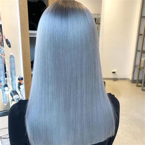 5 Luminous Blue Gray Hair Ideas And Formulas Wella Professionals
