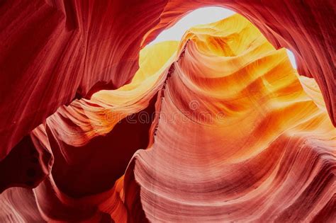 Lower Antelope Canyon In The Navajo Reservation Near Page Arizona Usa