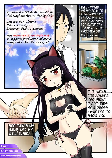 Kuroneko Anal Fucked In Cat Keyhole Lingerie Page 1 By Otakuapologist Hentai Foundry