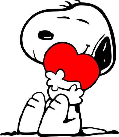14 X 19 Snoopy Hugging Heart I Love You 2 Colors With Black Text