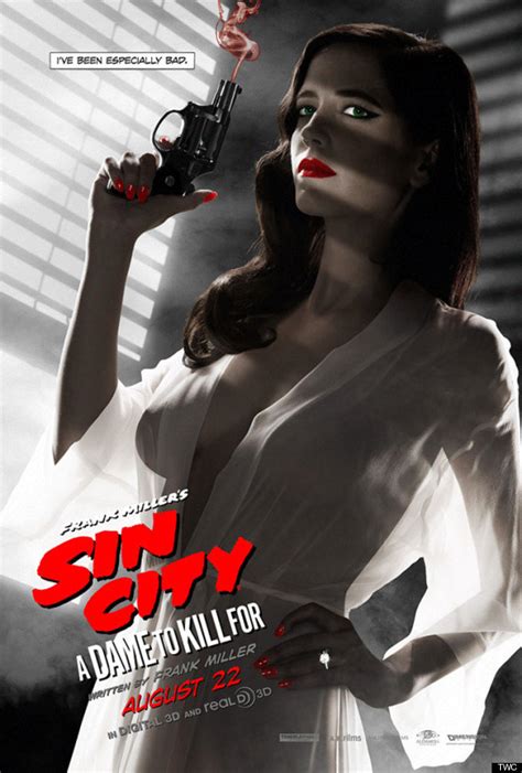 Huffingtonpost Sin City Eva Green Huffington Post Celebrity  Poster