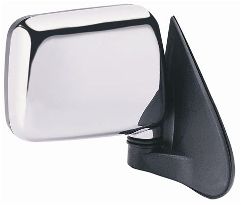 K Source Replacement Side Mirror Manual Blackchrome Passenger Side K Source Replacement