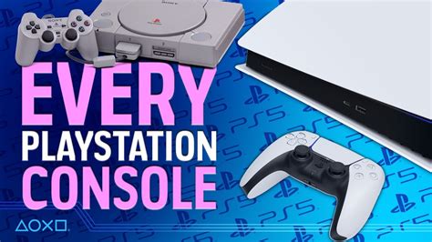 Ps1 To Ps5 The Evolution Of Playstation Consoles Youtube