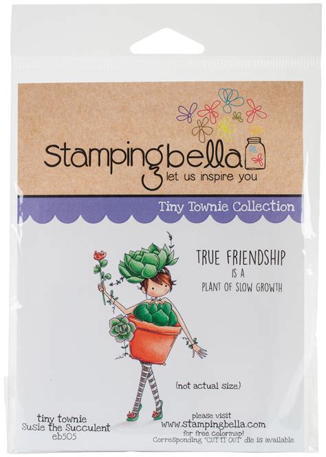 Stamping Bella Cling Stamps Susie The Succulent