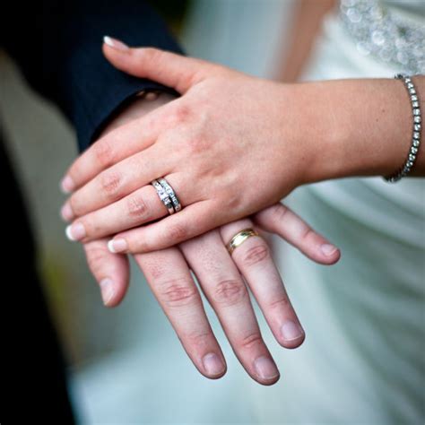 This is traditionally why a man buys 2 ring. Why do we wear wedding rings on the fourth finger of our ...