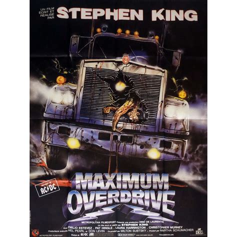 Maximum Overdrive Movie Poster