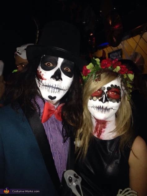 If only in the murderous horror clown mythology genre. Dead Couple Halloween Costume