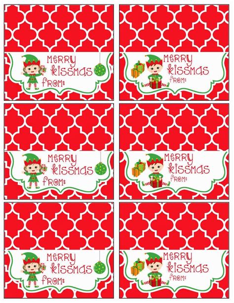 Free Printable Bag Toppers For Christmas