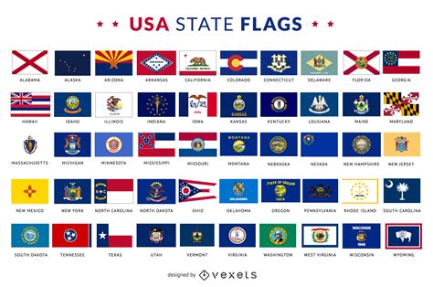 If you have some other list of words that you need to put in alphabetical order than you should use my free online alphabetical order tool to get. USA state flags collection - Vector download
