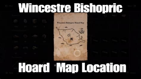 Assassins Creed Valhalla Wincestre Bishopric Hoard Map Location YouTube