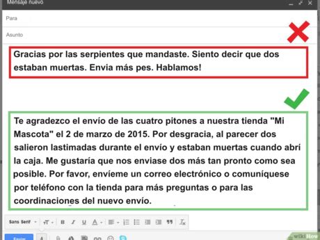 Como Escribir Un Correo Electronico Formal Ejemplo En Ingles Vrogue