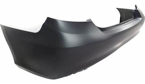 Rear Bumper Cover For 2015-2016 Toyota Camry Primed